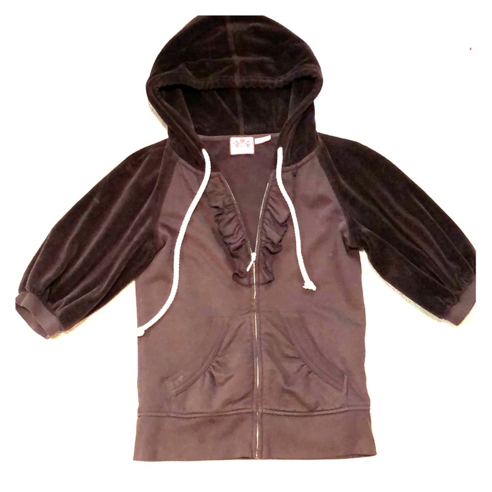 Juicy Couture zip up hoodie.